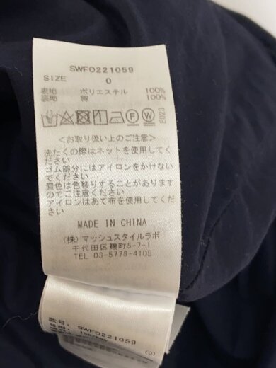 商品画像：ノースリーブワンピース/O/ポリエステル/ネイビー/無地/SWFO221069 5