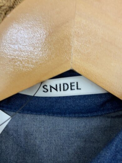 商品画像：長袖シャツ/one/コットン/インディゴ/無地/SWNT224121 3