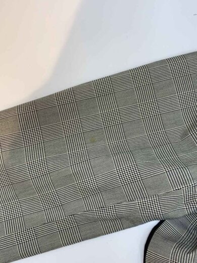 商品画像：リバーシブル/ステンカラーコート/M/コットン/グレー/チェック 7