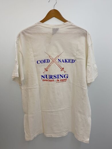 商品画像：90s/COED NAKED/Tシャツ/XL/コットン/ホワイト/USA製/両面/シングル// 2