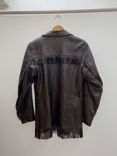 商品画像：Mid-Western SportTogs/レザージャケット・ブルゾン/36/ブラウン/無地 2