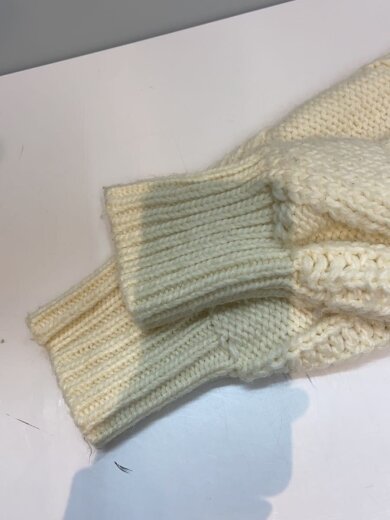 商品画像：ニット・セーター(厚手)/FREE/アクリル/アイボリー/無地/LDZ10522405A0009 6