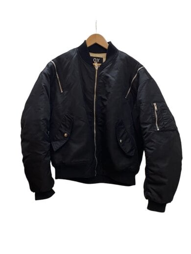商品画像：フライトジャケット/2/ポリエステル/ブラック 1