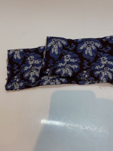 商品画像：sahara/ニット・セーター(薄手)/--/ポリエステル/ブルー/花柄 5