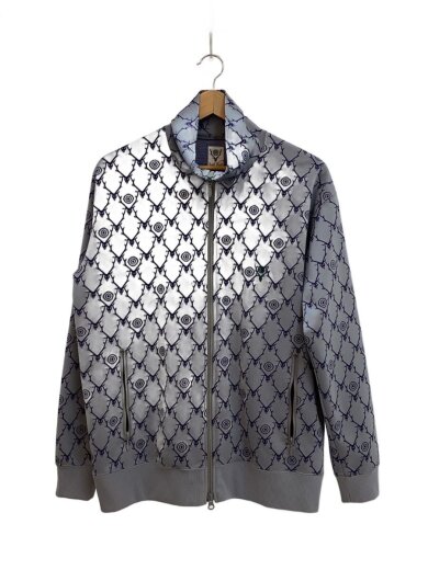 商品画像：ジャケット/L/ポリエステル/グレー/総柄/MR812 1