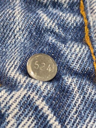 商品画像：80s/501/赤耳/黒カン/ボタン裏524/デニム/インディゴ 8