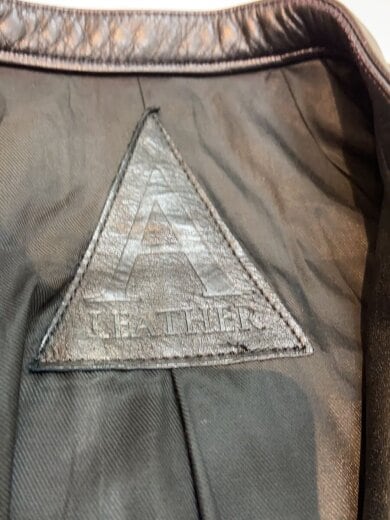 商品画像：RACER JACKET/A LEATHER/シングルライダースジャケット/48/牛革/ALM2102 3