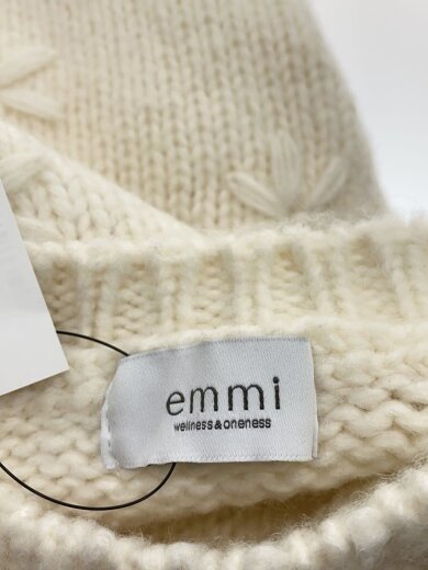 商品画像：ニット・セーター(厚手)/one/アクリル/ホワイト 3