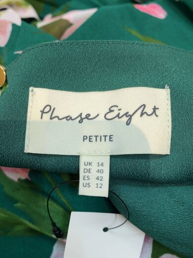 商品画像：長袖ワンピース/--/--/グリーン/総柄 3