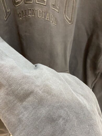 商品画像：パーカー/L/コットン/ブラック/無地/674986 9