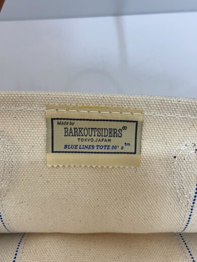 商品画像：BARKOUTSIDERS/トートバッグ/キャンバス/クリーム 5