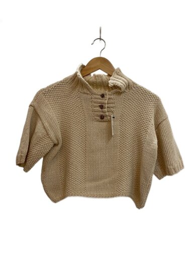 商品画像：ポロシャツ/S/ヘンプ/クリーム 1