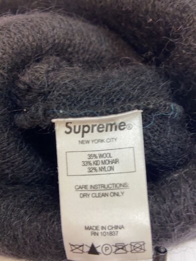 商品画像：ニットキャップ/FREE/ウール/ブラック/メンズ 5