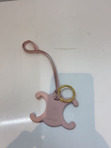 商品画像：トリオンフ/キーホルダー/レザー/ピンク/無地/レディース 2