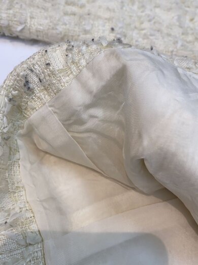 商品画像：ジャケット/38/ポリエステル/ホワイト/無地/102421-10-030-01-380 6