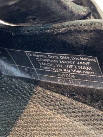 商品画像：CORRAN MARY JANE/シューズ/UK3/ブラック/レザー 5