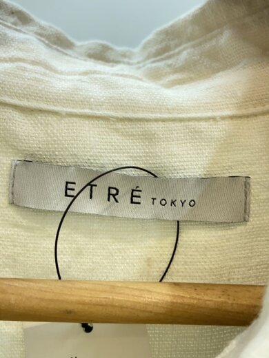 商品画像：ETRE TOKYO/半袖シャツ/FREE/リネン/ホワイト/無地/1223310096-0 3