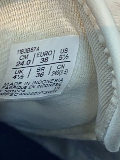 商品画像：ローカットスニーカー/24.5cm/ホワイト/1183B874 5