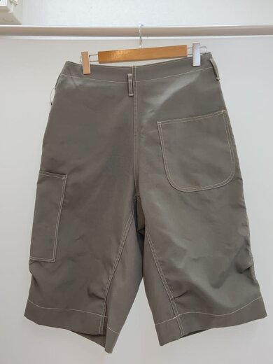 商品画像：クロップドパンツ/--/ポリエステル/カーキ/無地/0114 2