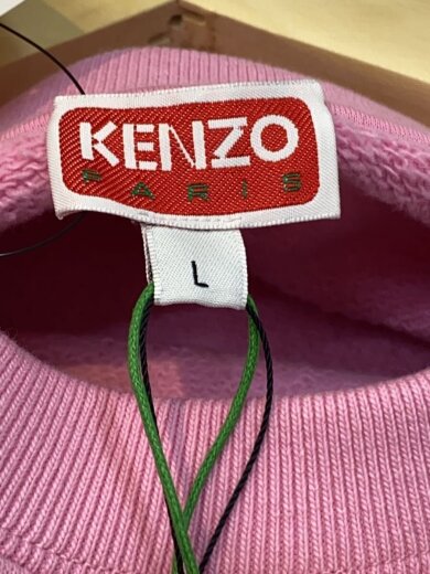 商品画像：ボケフラワースウェットシャツ/L/コットン/ピンク/無地/FC62SW0114ME 4