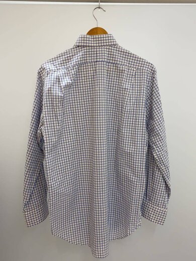 商品画像：長袖シャツ/15.5/コットン/ブルー/チェック// 2