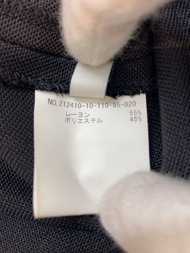 商品画像：ジャケット/2/レーヨン/ブラック/無地/212410-10-110-95-020// 5