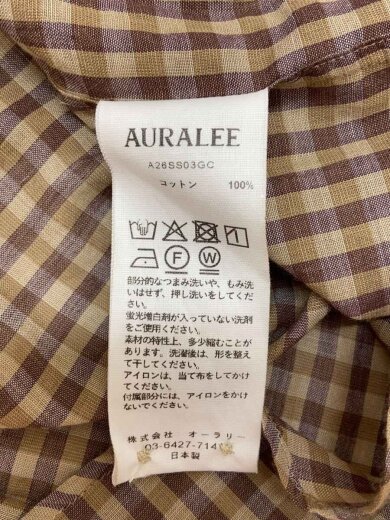 商品画像：長袖シャツ/0/コットン/ブラウン/総柄/A26SS03GC// 4