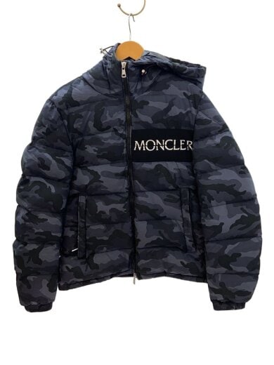 商品画像：MONCLER/ダウンジャケット/3/コットン/ネイビー/カモフラ/41884-05-549X4 1