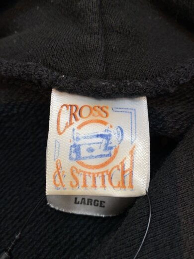 商品画像：CROSS&STITCH/パーカー/L/コットン/ブラック// 3