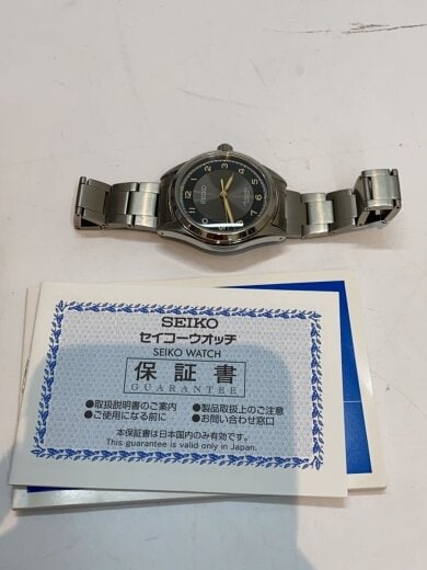 商品画像：クォーツ腕時計/アナログ/ステンレス/ブラック/シルバー/ーー/4R35-02R0 6