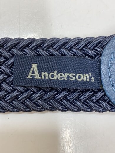 商品画像：Anderson’s/ベルト/その他/インディゴ/コットン/メンズ 4
