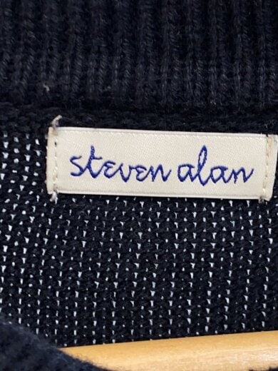 商品画像：Steven Alan/ニット・セーター(薄手)/M/コットン/ブラック/無地/8113-1-000001 3