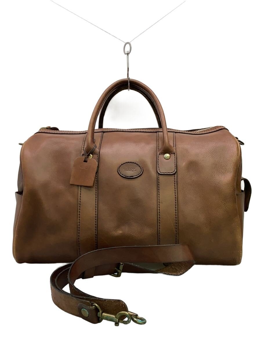 HERZ / ボストンバッグ/レザー/BRW