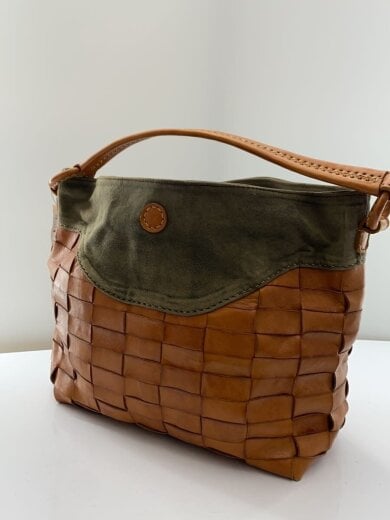 商品画像：トートバッグ/レザー/BRW 2