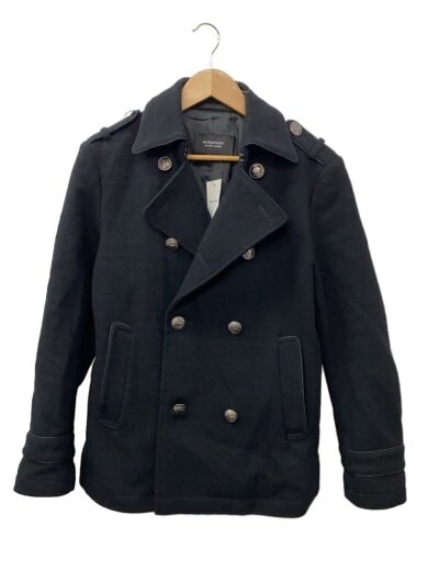 商品画像：コート/M/ポリエステル/BLK/無地/bmp-77-129-09 1