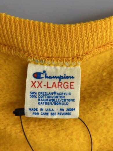 商品画像：スウェット/XXL/コットン/ORN/80s/MINNESOTA/カレッジロゴ/USA製 3