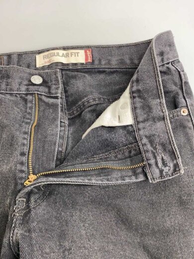 商品画像：ストレートパンツ/30/デニム/BLK 3