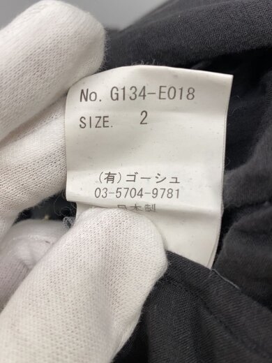商品画像：長袖ワンピース/2/コットン/GRY/無地/g134-e018// 4