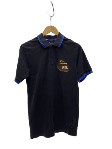 商品画像：ポロシャツ/M/コットン/BLK 1