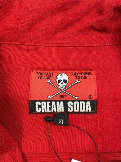 商品画像：半袖シャツ/XL/レーヨン/RED// 3