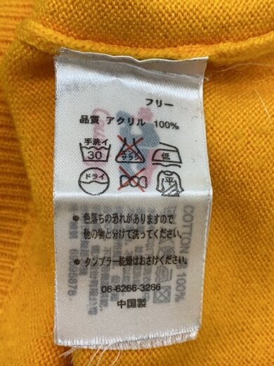 商品画像：ニット・セーター(薄手)/--/アクリル/YLW// 4