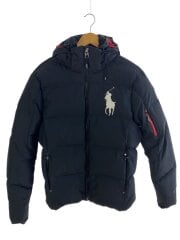 ビッグポニー/ダウンジャケット/S/ポリエステル/BLK