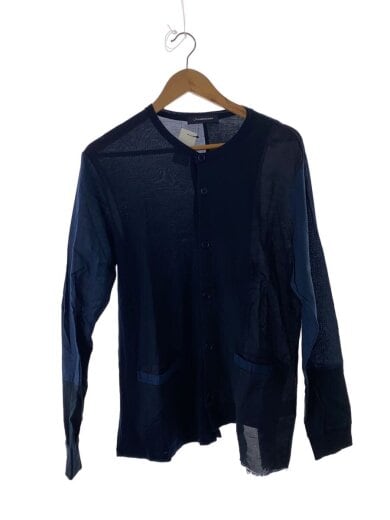 商品画像：再構築 カーディガン(薄手)/3/--/NVY/無地/JUQ4803 1