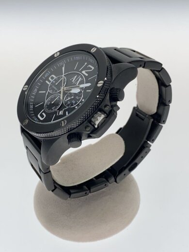 商品画像：クォーツ腕時計/アナログ/ステンレス/BLK/BLK/AX1503 2