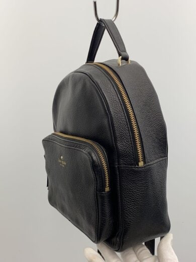 商品画像：リュック/レザー/BLK/無地 2