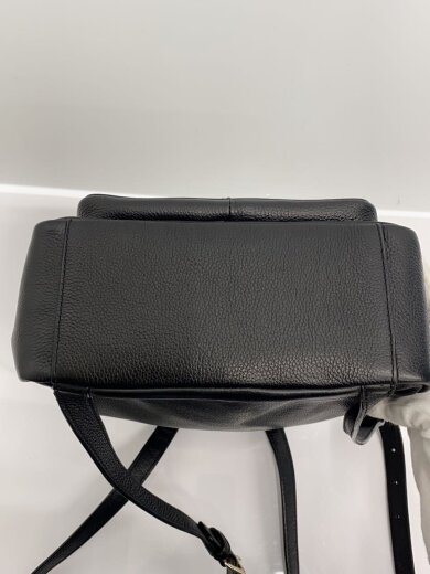 商品画像：リュック/レザー/BLK/無地 4