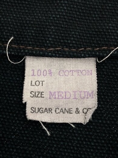 商品画像：ワークベスト/M/コットン/BLK/無地 4