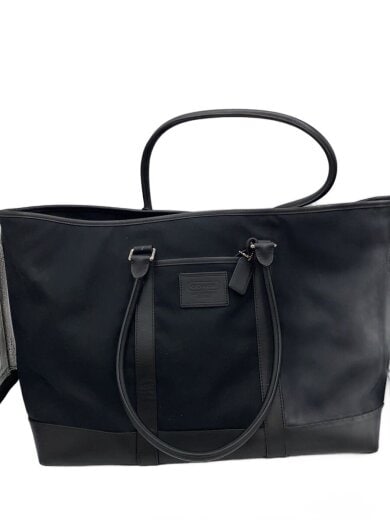 画像：COACHトートバッグ/--/BLK/無地/59681