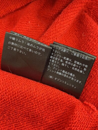 商品画像：HELLO BEAR pt ビッグSW/スウェット/FREE/コットン/RED/プリント/01193CS16 5