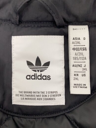 商品画像：ダウンジャケット/2XL/ポリエステル/BLK/無地/HR8675 3